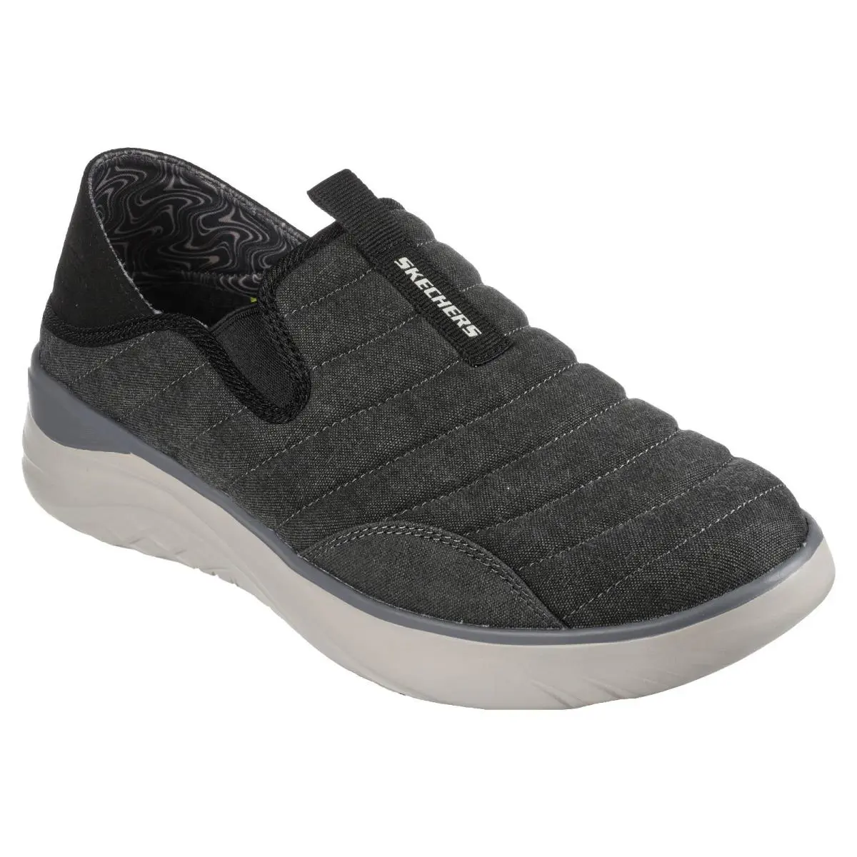 Skechers shoes - Relaxed Fit: Glassell - Milroy - Black/Charcoal 4