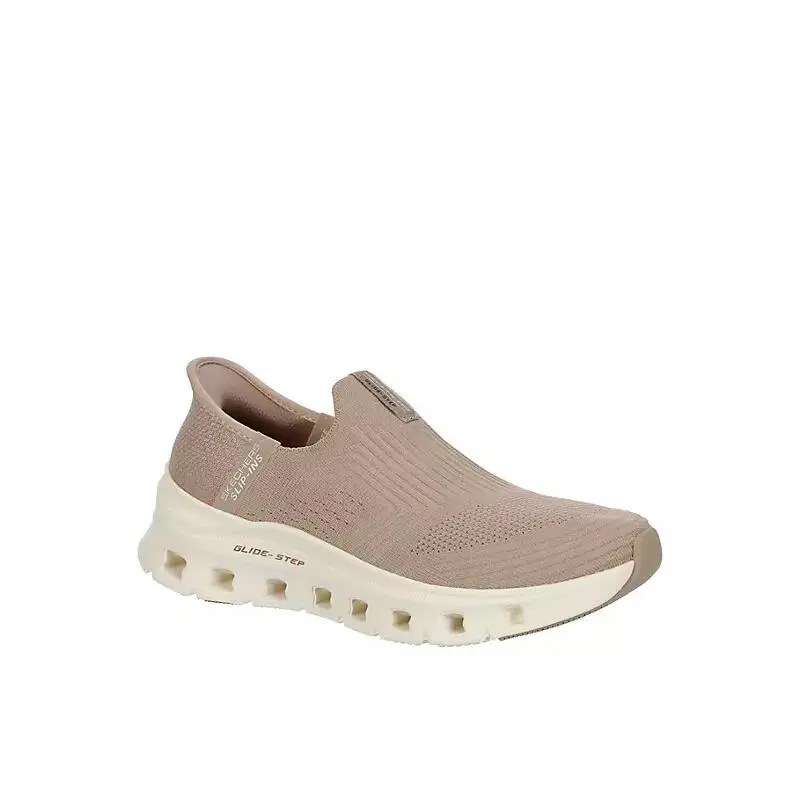 Womens Slip-ins Glide Step Pro Running Walking Shoe Sneaker Beige by Skechers