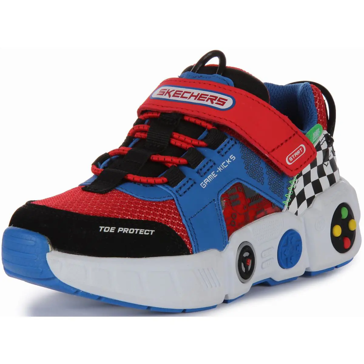 Skechers shoes - BLUE RED 4
