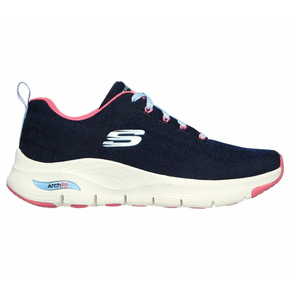 Skechers shoes - Comfy Wave - Comfy Wave - NAVY-HOT PINK 1