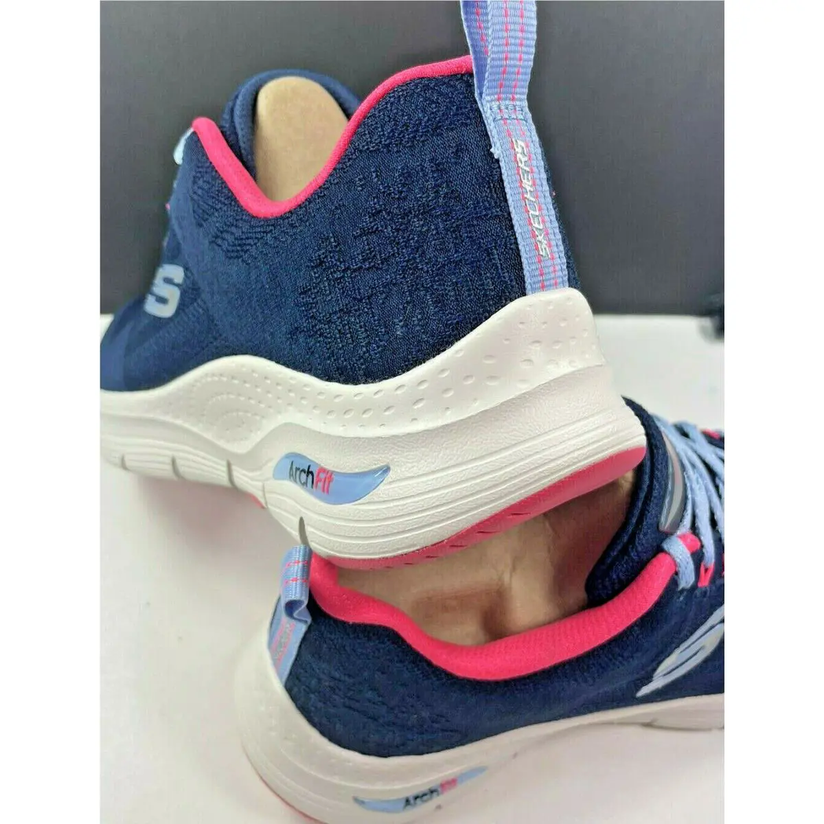 Skechers shoes - Comfy Wave - Comfy Wave - NAVY-HOT PINK 5