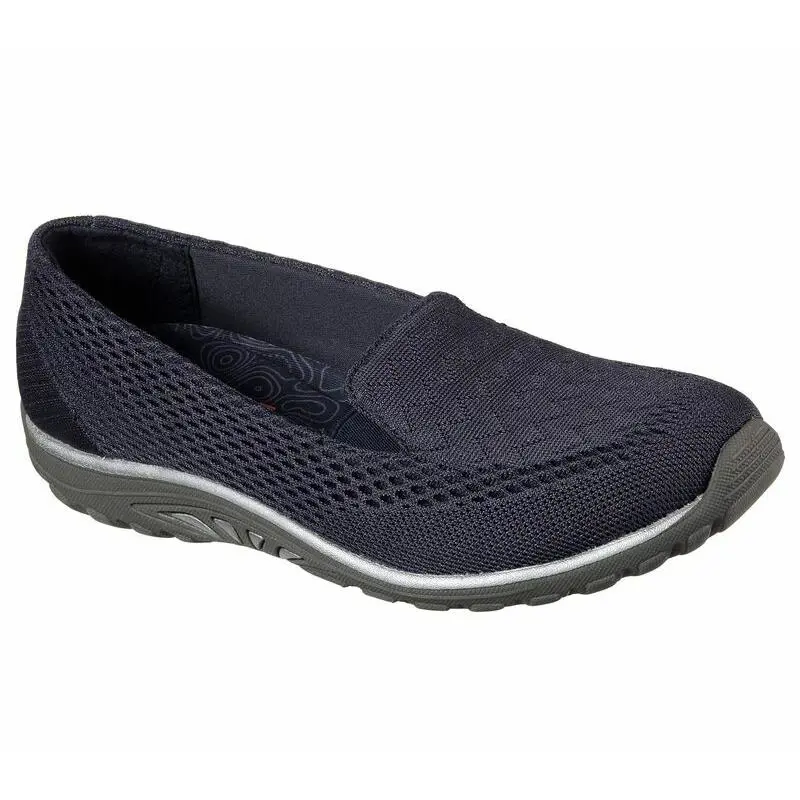 Skechers Women`s Relaxed Fit: Reggae Fest - Willows 49244 Nvy Comfort Shoes - NAVY
