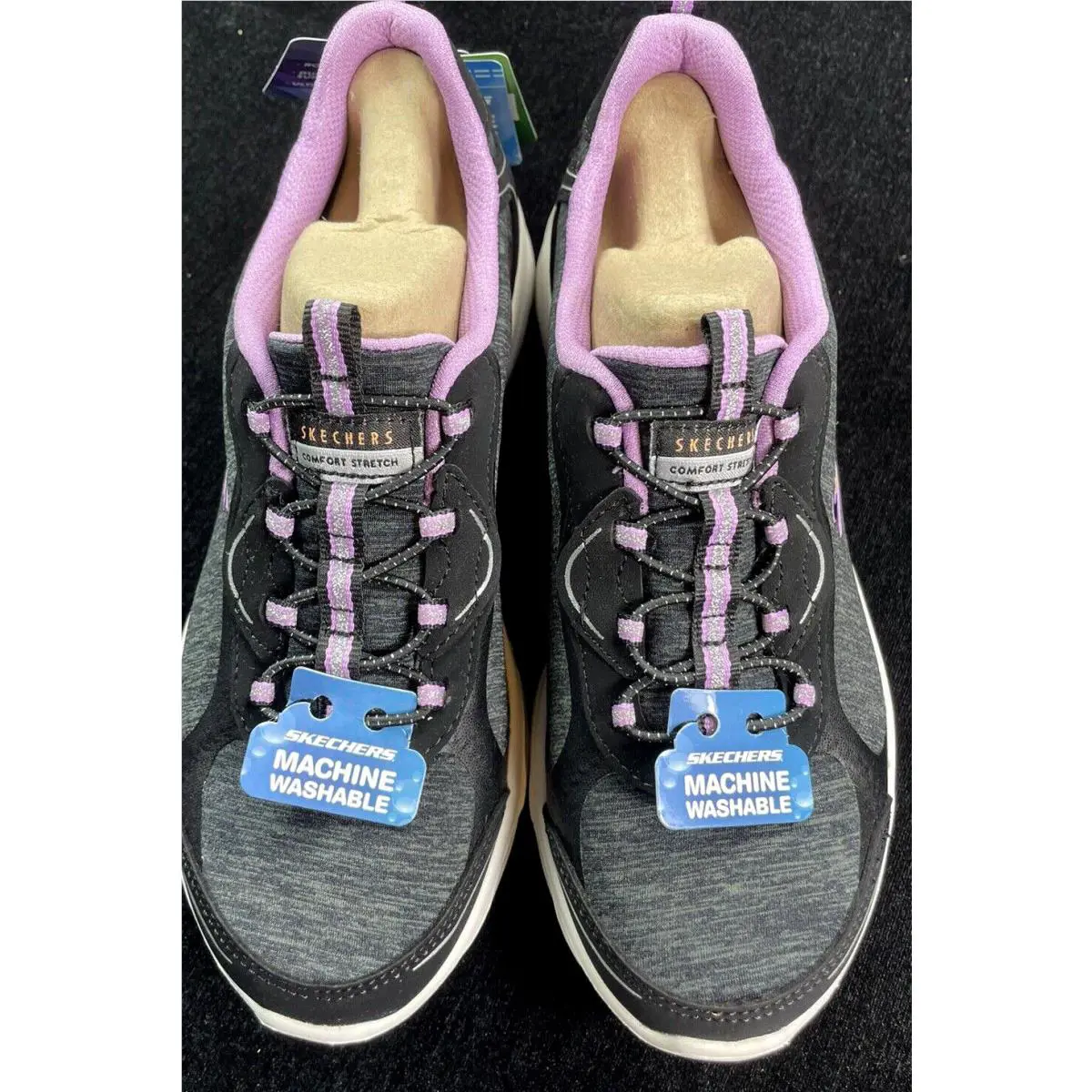 Skechers shoes - BLACK-PURPLE 0