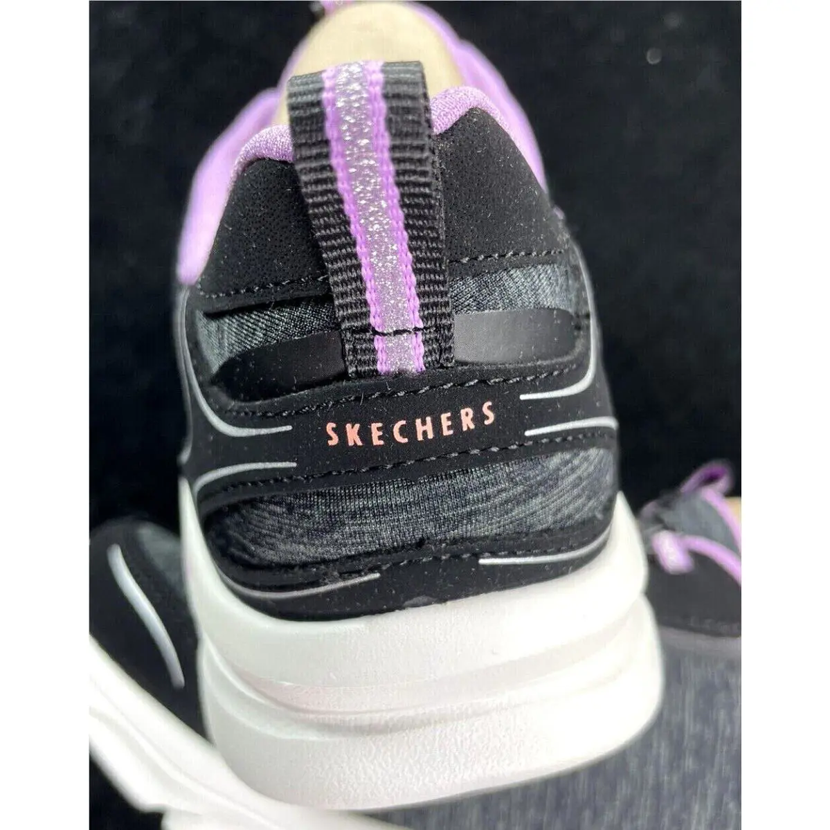 Skechers shoes - BLACK-PURPLE 3