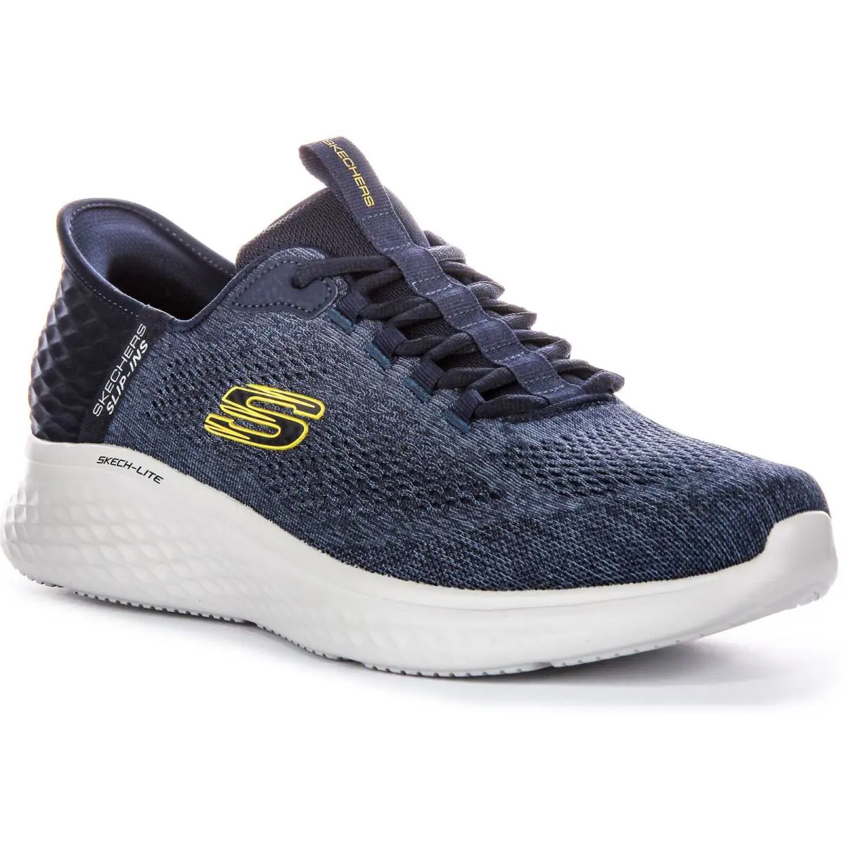 Skechers Skech-lite Pro Mens Sneaker In Navy Yellw Size US 8 - 13