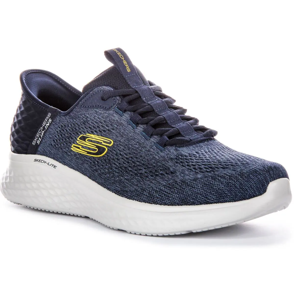 Skechers shoes - NAVY YELLW 5