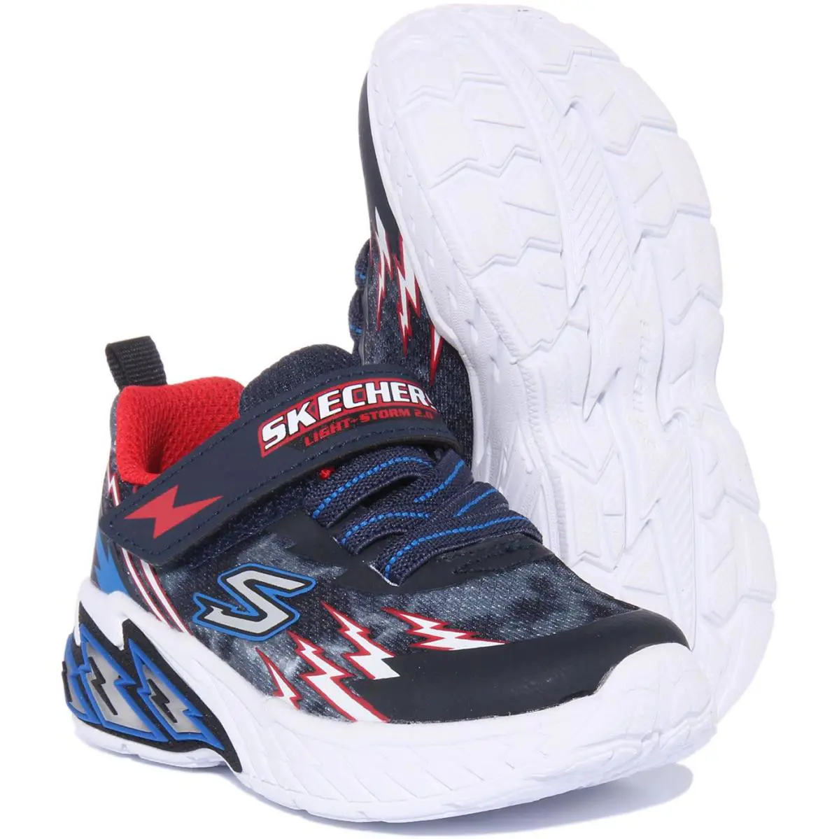 Skechers shoes - NAVY RED 9