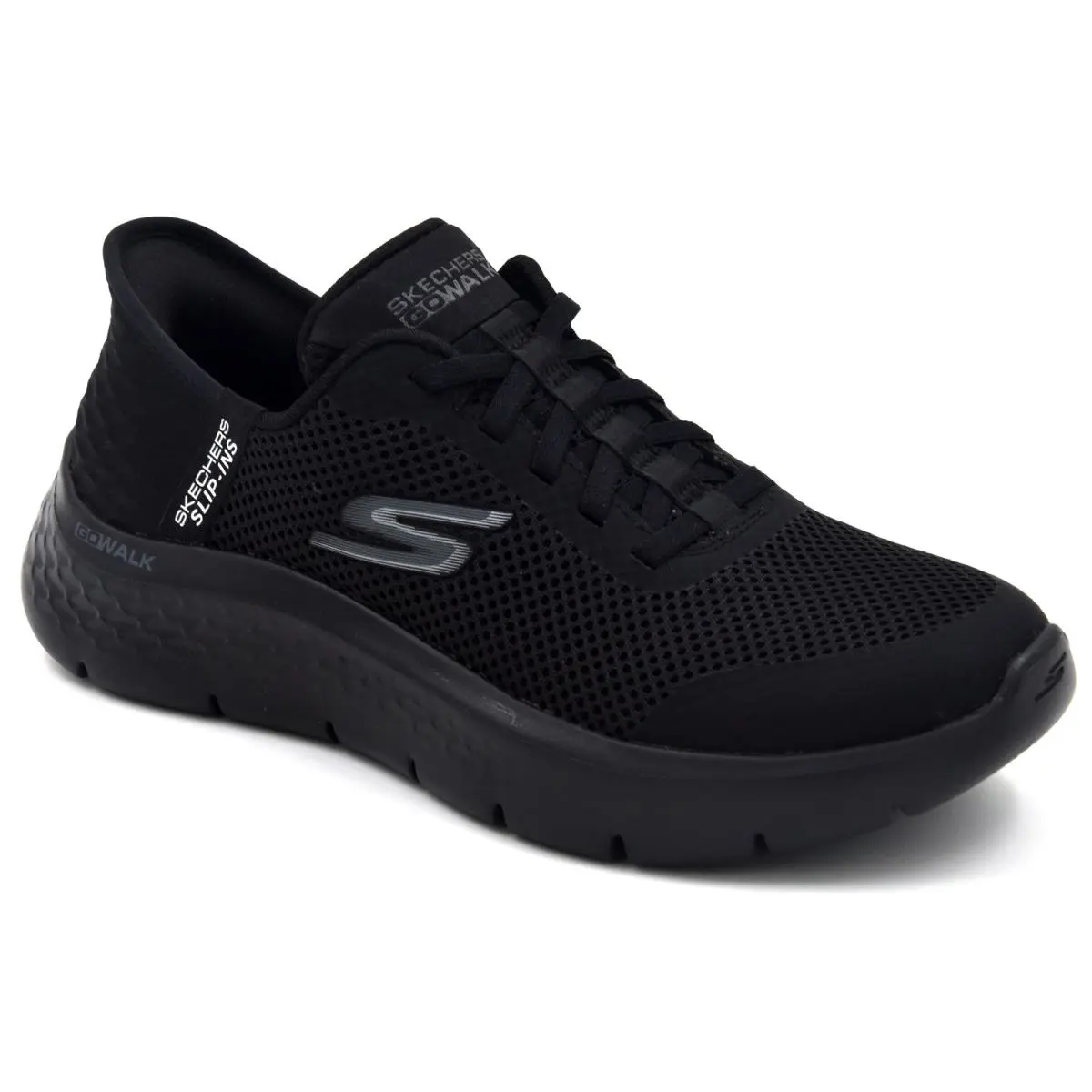 Skechers Women`s Go Walk Flex - Grand Entry Walking Sneaker 124836 Bbk - Black
