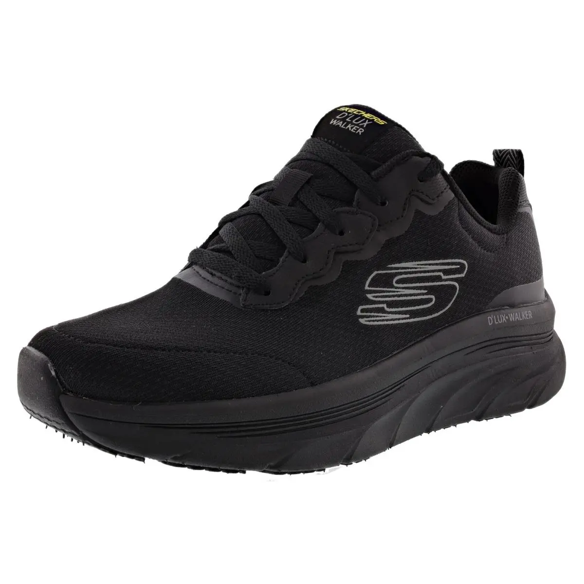 Skechers shoes - D`LUX WALKER-SCRAMBLER - BLACK / CHARCOAL 4