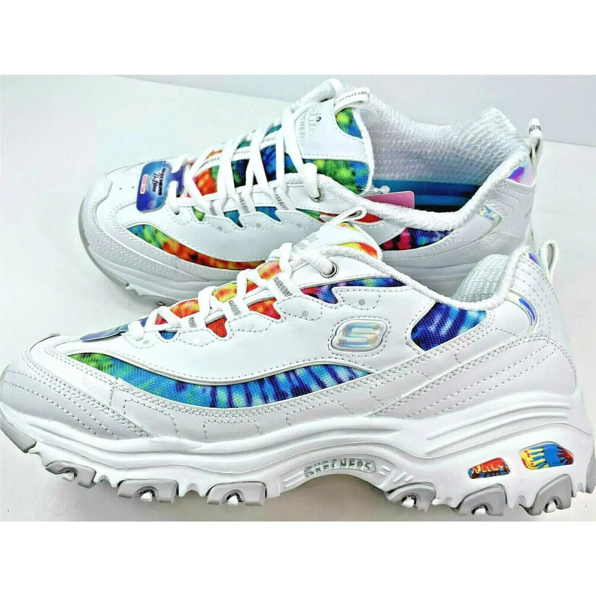 Skechers shoes - SKECHERS D`Lites - White Multi 0