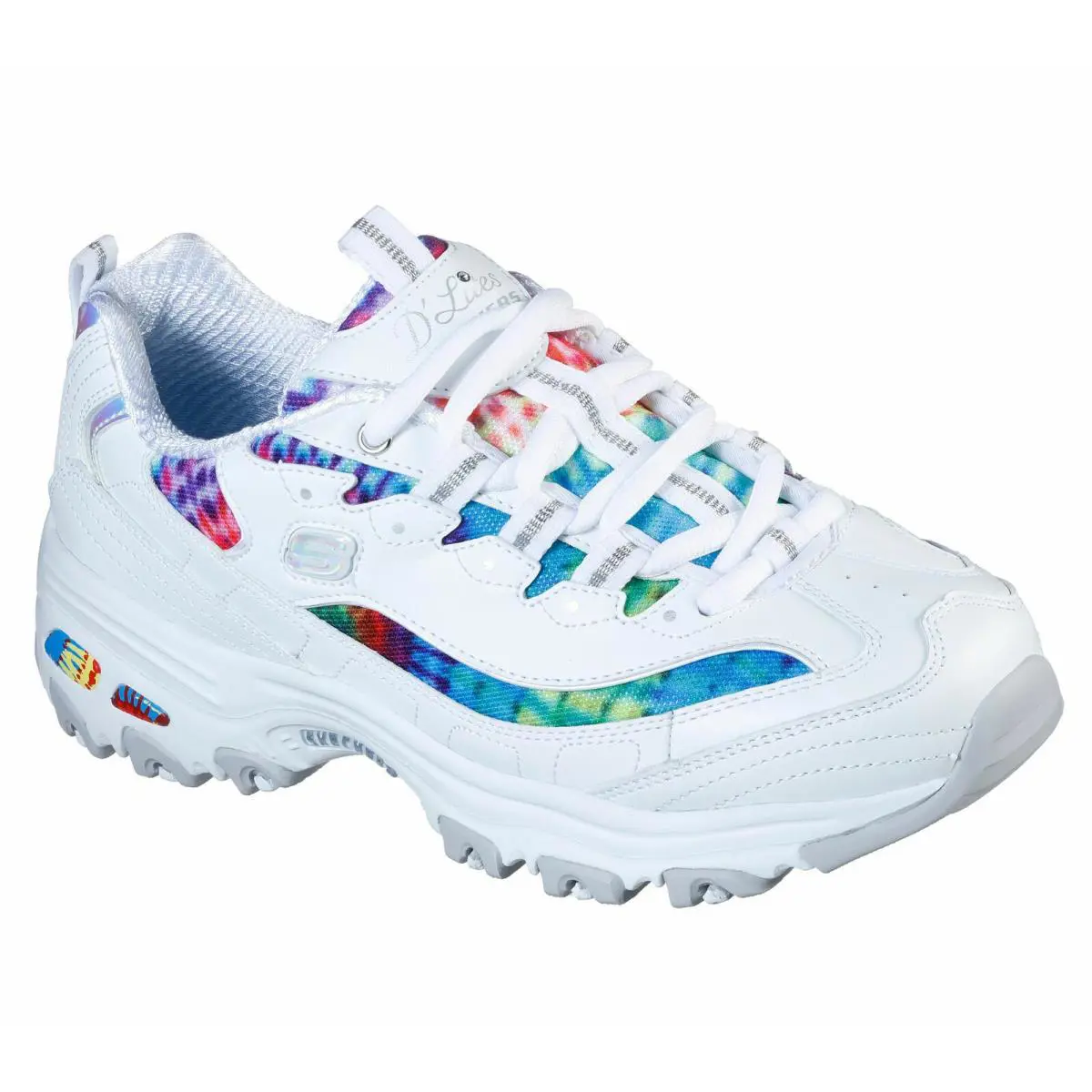 Skechers shoes - SKECHERS D`Lites - White Multi 11