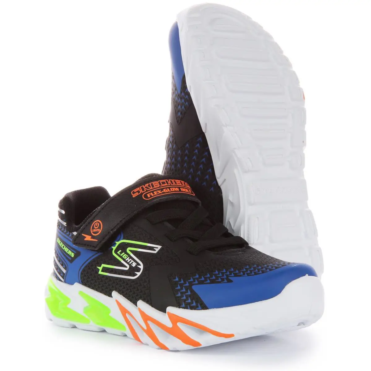 Skechers shoes - BLACK BLUE 3
