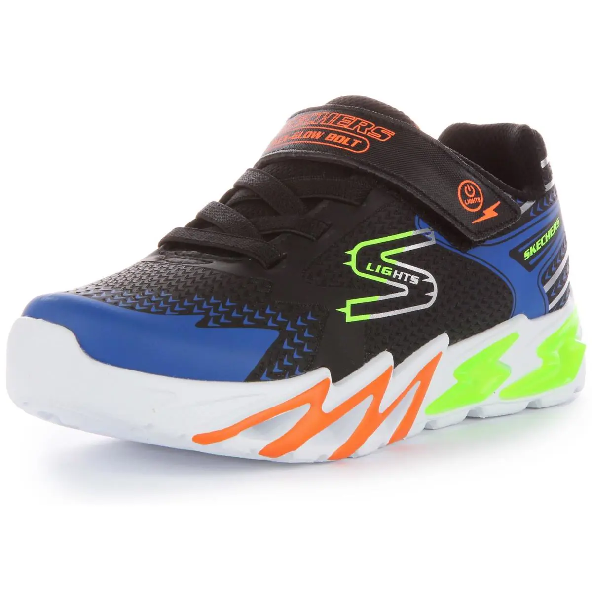Skechers shoes - BLACK BLUE 4