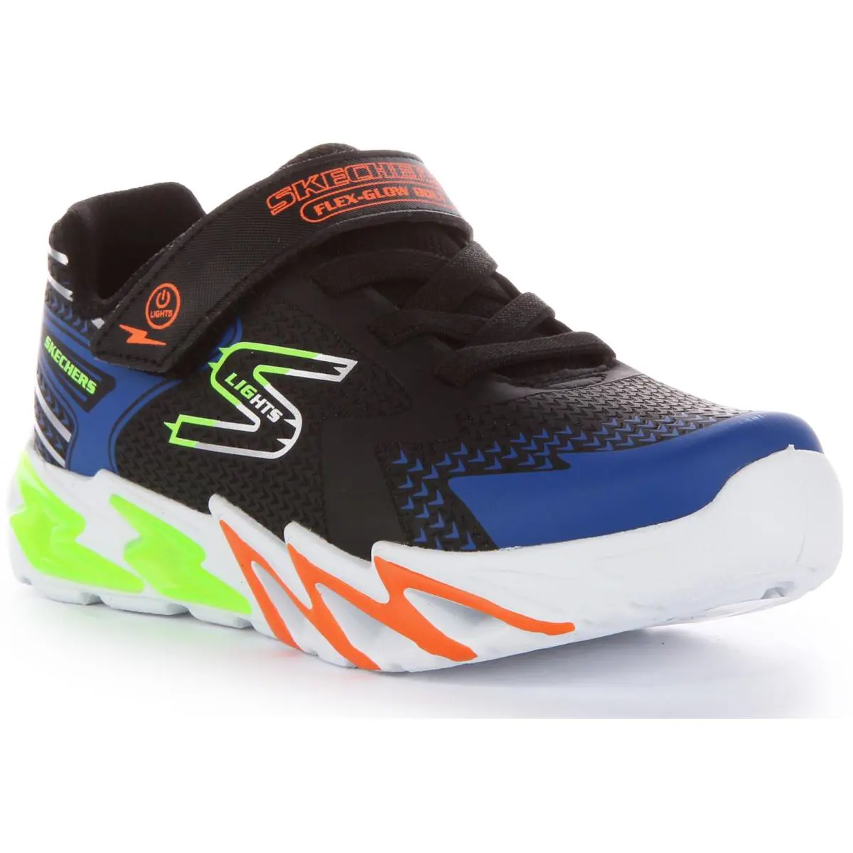 Skechers shoes - BLACK BLUE 5