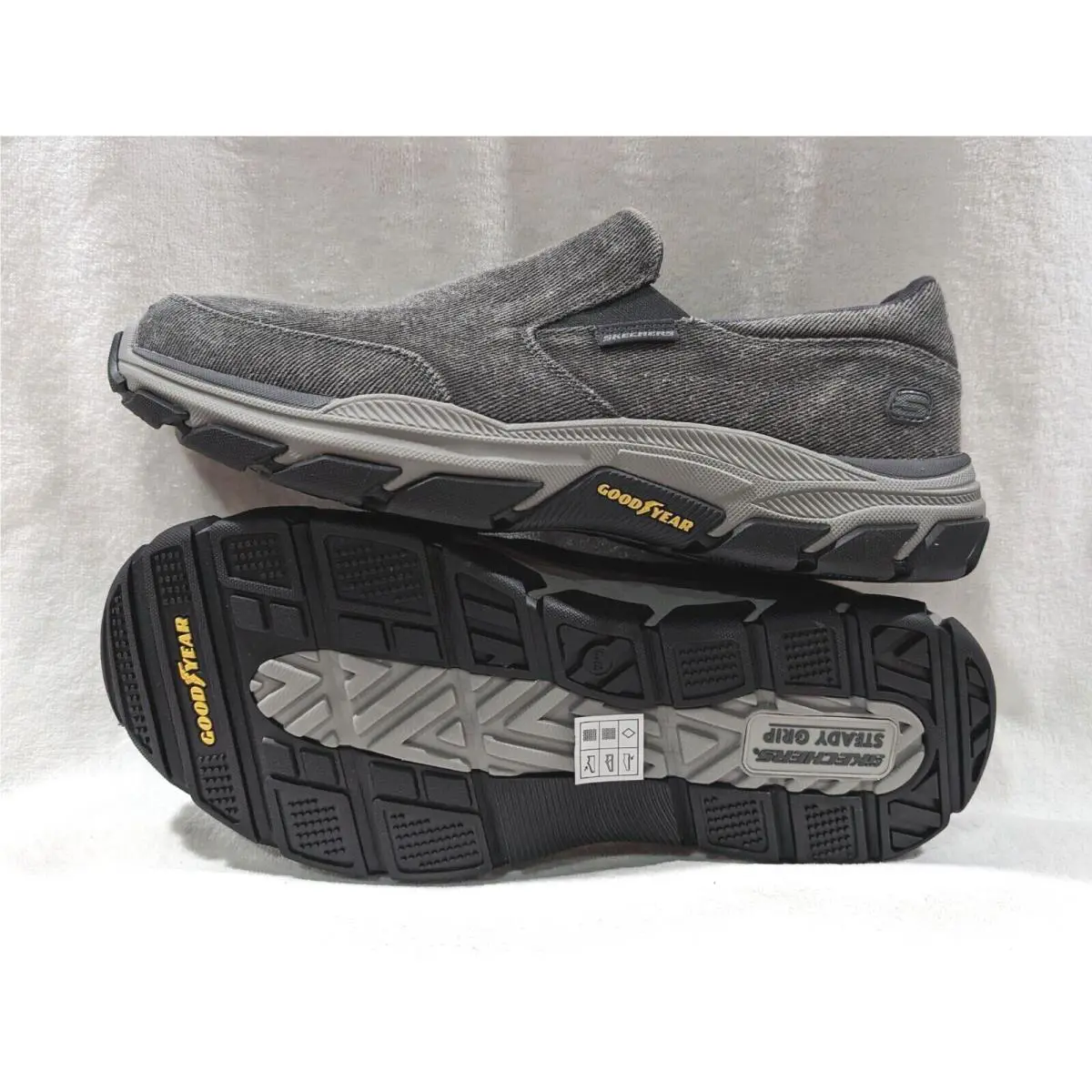 Skechers shoes - Skechers Respected Fallston - Respected Fallston - 204387/CHAR 204387 - Charcoal 2