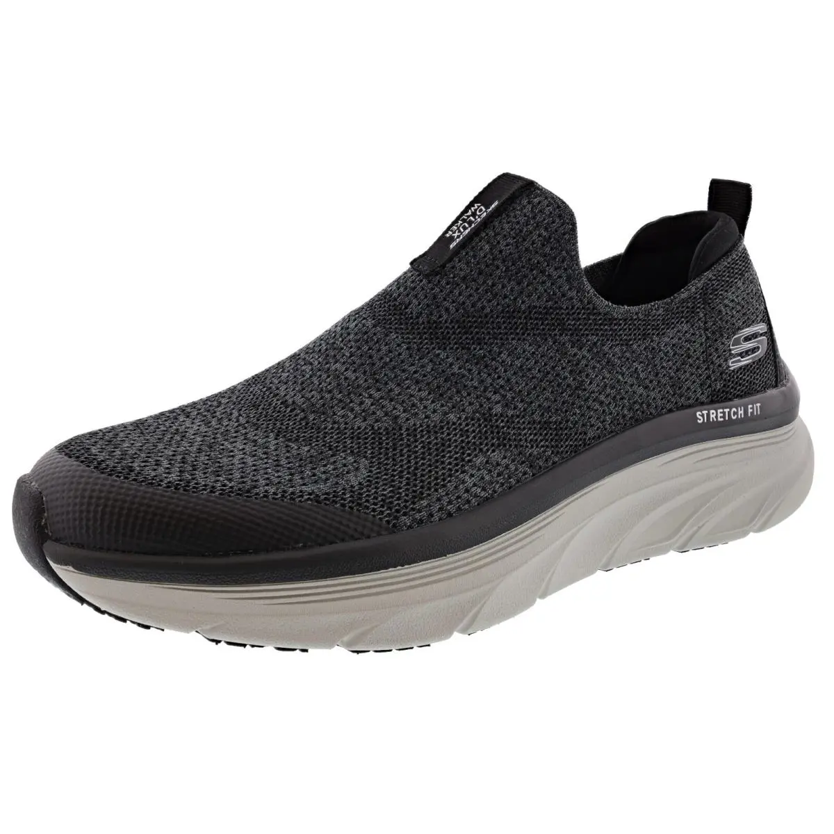 Skechers shoes - D`LUX Walker Quick Upgrade - Walker Quick Upgrade - BLACK / WHITE 4