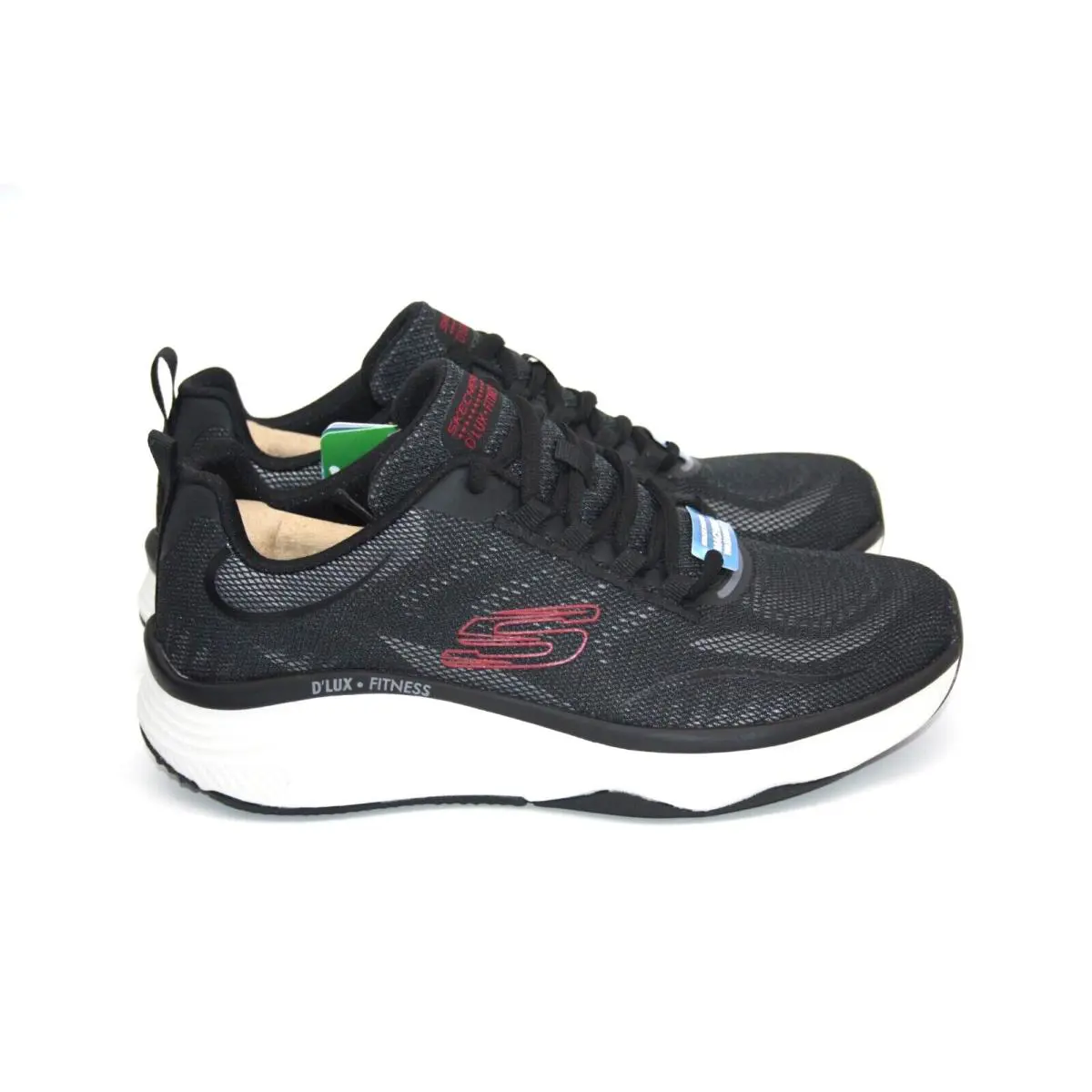 Skechers shoes - SKECHERS D`LUX FITNESS - FITNESS - 232615/BKRD - BLACK/RED 5
