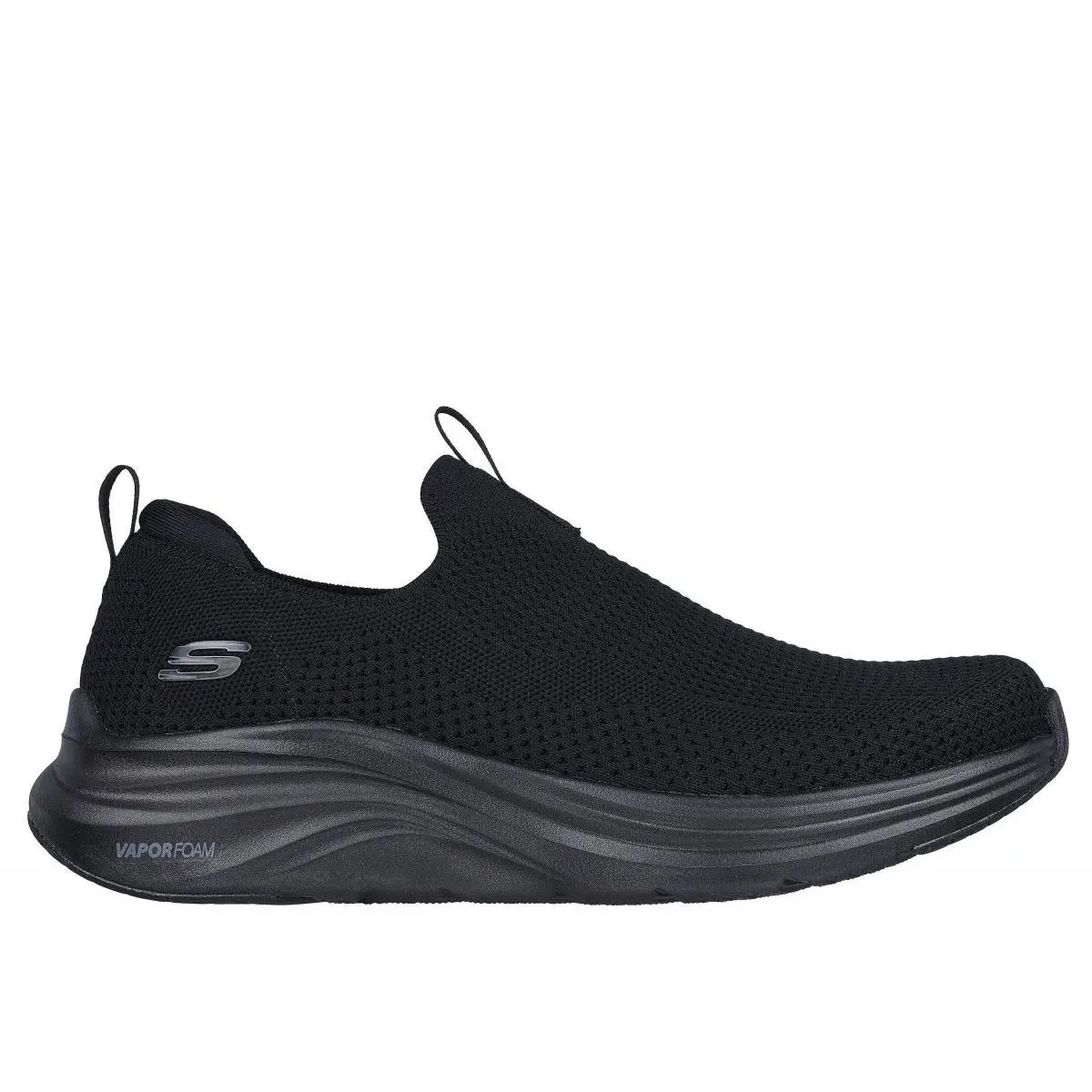 Skechers Men`s Vapor Foam - Covert Slip-on Sneaker Black - 232629-BBK Color Blac