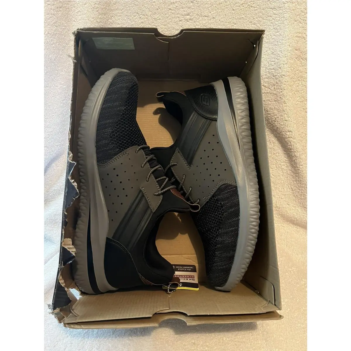 Skechers shoes - Skechers Delson CICADA - Delson CICADA - 210238 - Gray 4