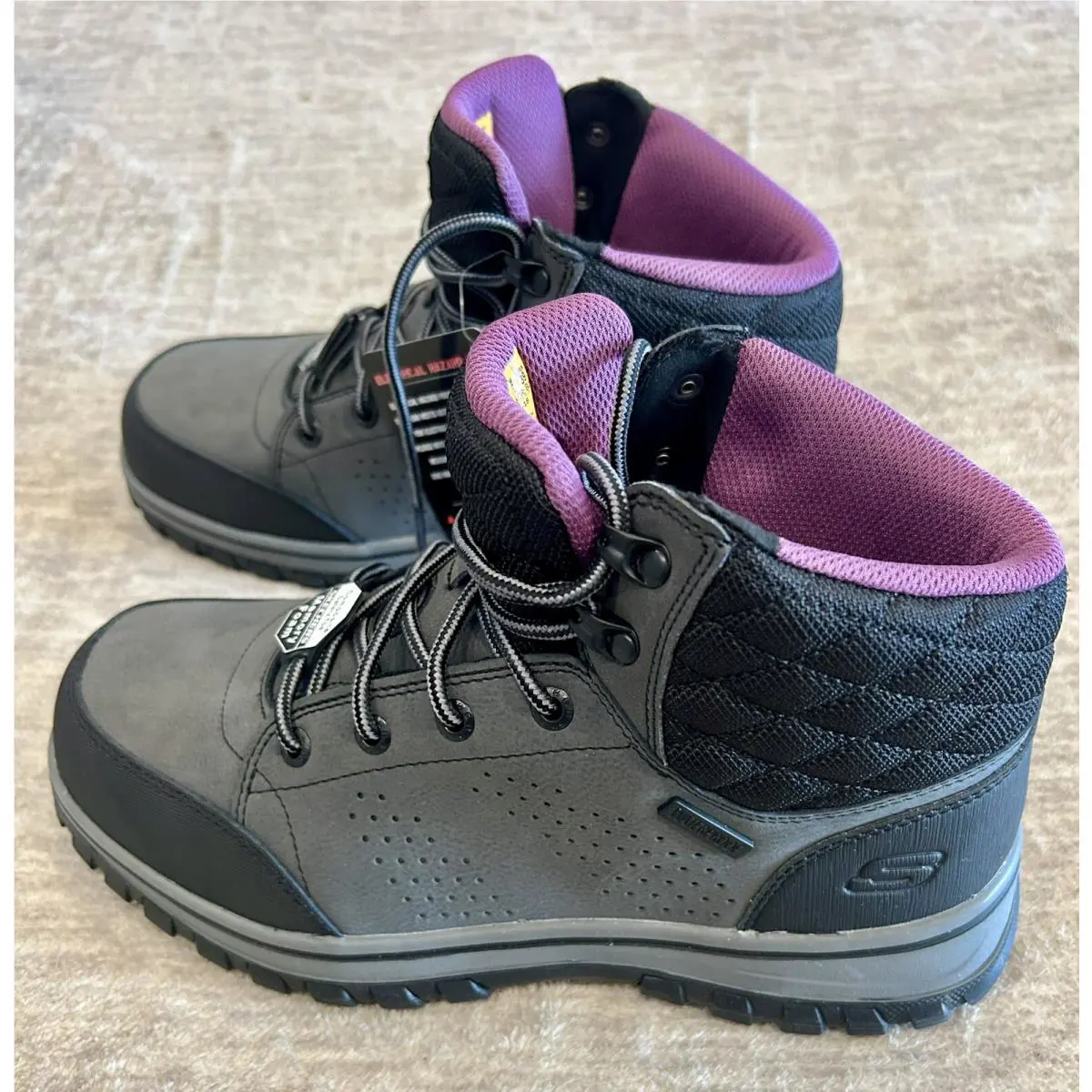 Skechers shoes - Skechers McColl Comp Toe - McColl Comp Toe - 108004-BLK - Gray/Black (UPC: 194428477985) 6