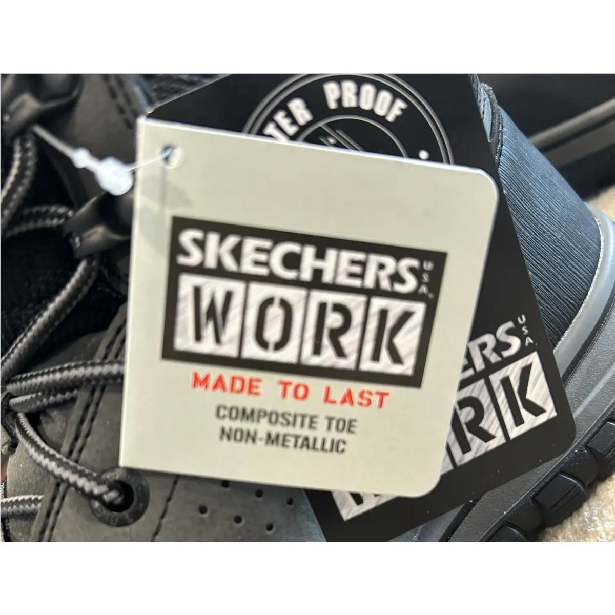 Skechers shoes - Skechers McColl Comp Toe - McColl Comp Toe - 108004-BLK - Gray/Black (UPC: 194428477985) 14
