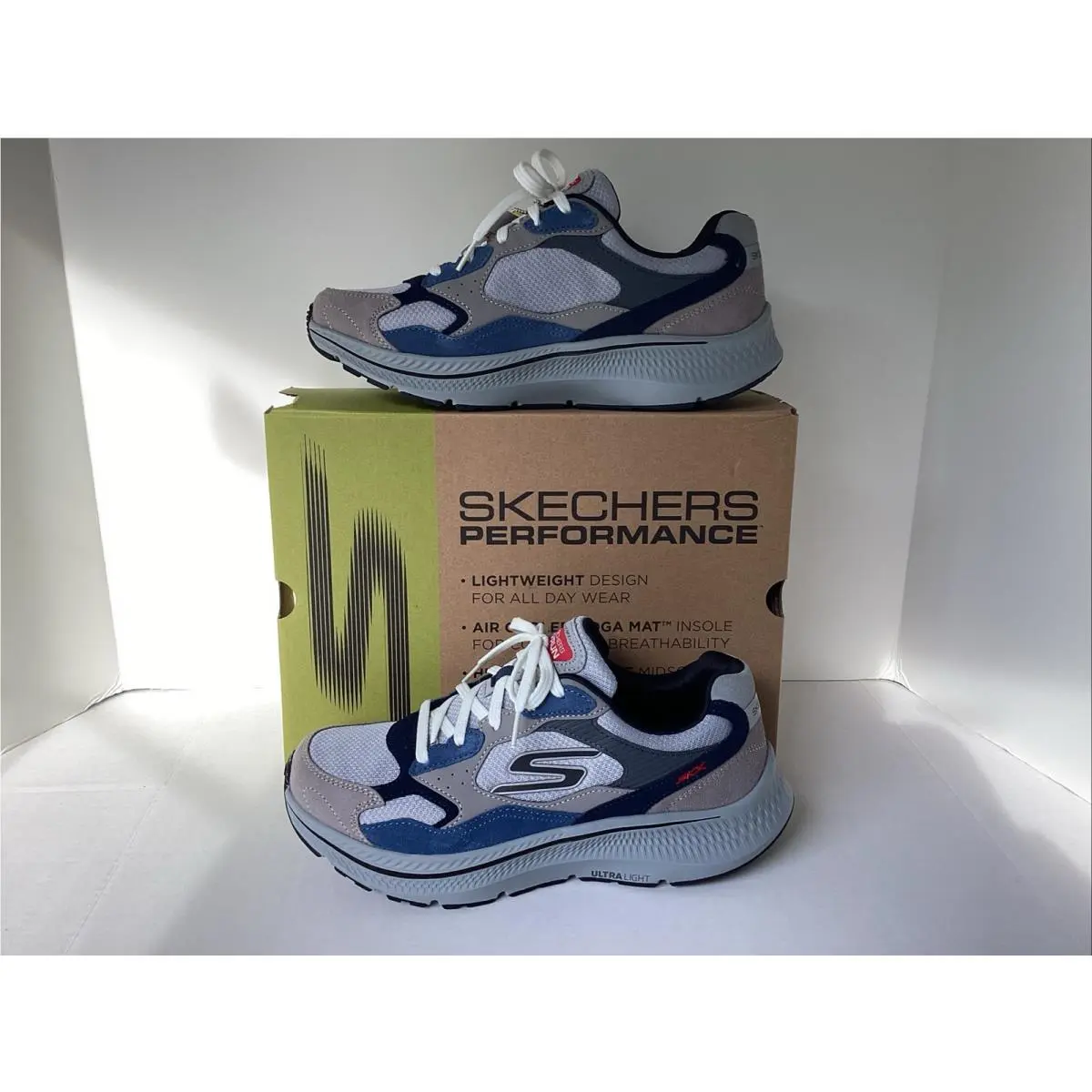 Skechers shoes - Skechers Go Run Consistent 2.0 - 220872/GYMT - Gray/Multi (UPC: 197976800151) 0