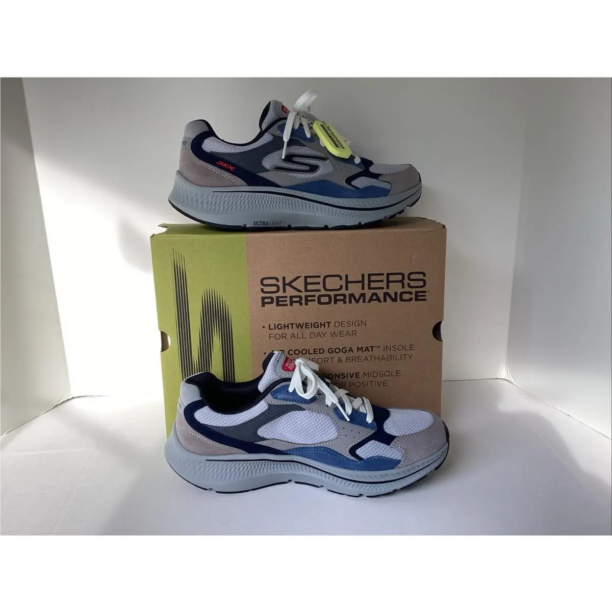 Skechers shoes - Skechers Go Run Consistent 2.0 - 220872/GYMT - Gray/Multi (UPC: 197976800151) 1