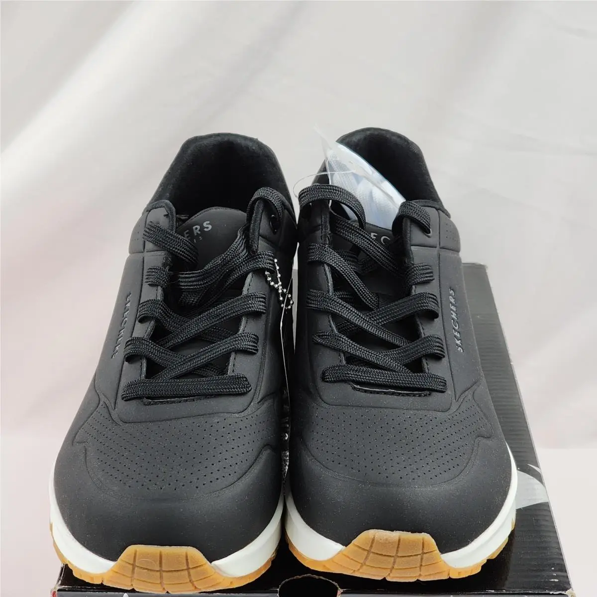 Skechers shoes - Skechers Air Street - Air Street - 73690 - Solid Black (UPC: 191665119166) 3