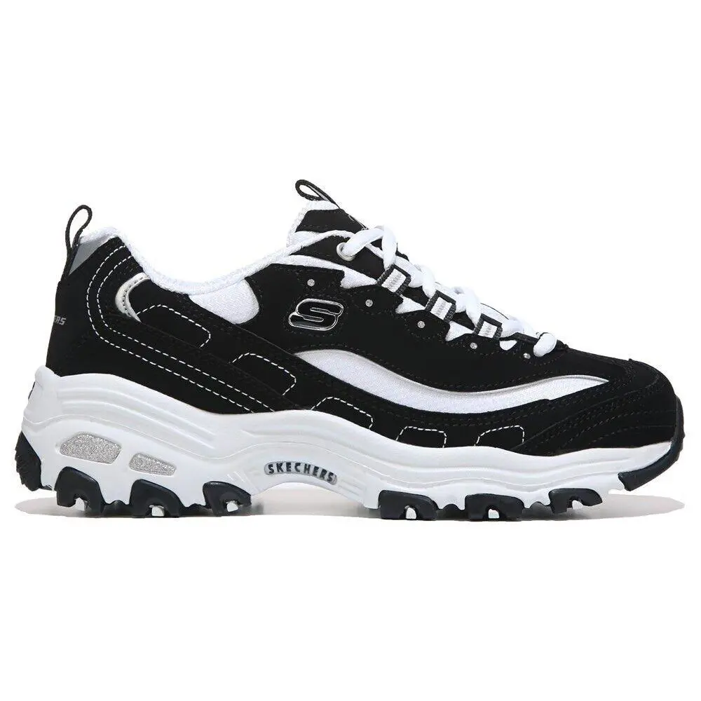 Skechers shoes - Skechers D`Lites Biggest Fan - Biggest Fan - 11930 BKW - Black 3
