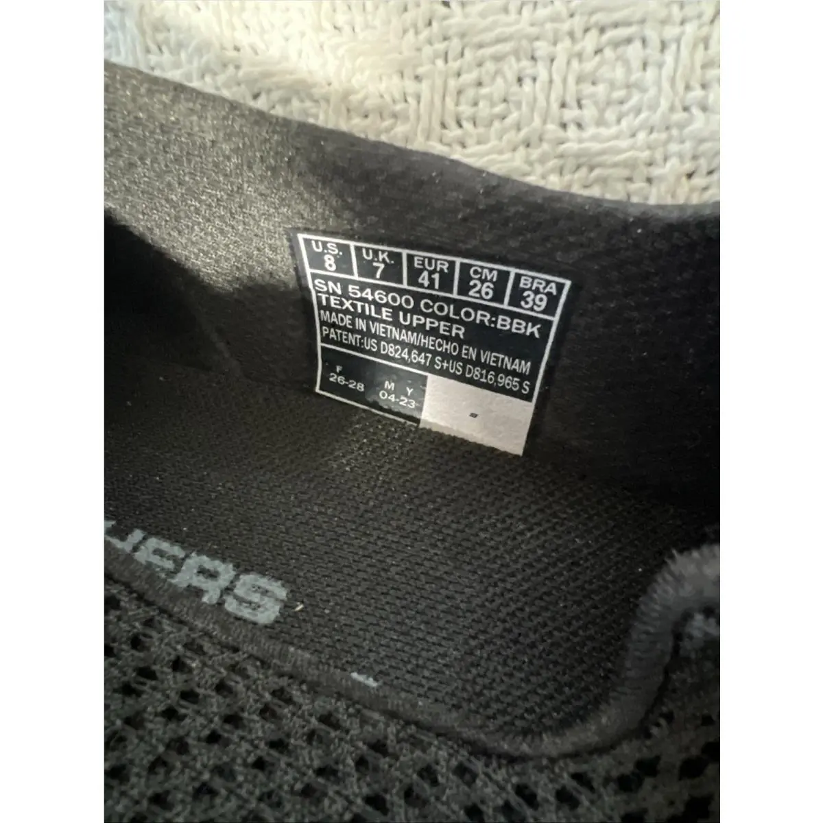 Skechers shoes - 54600/BBK - 54600 - Black 10