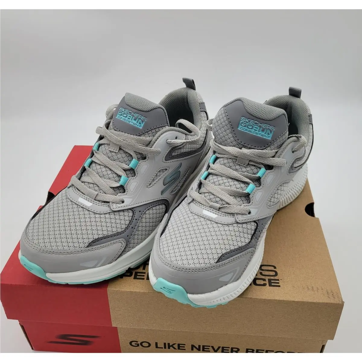 Skechers shoes - Skechers Go Run Consistent - Run Consistent - 128075 - Gray 9