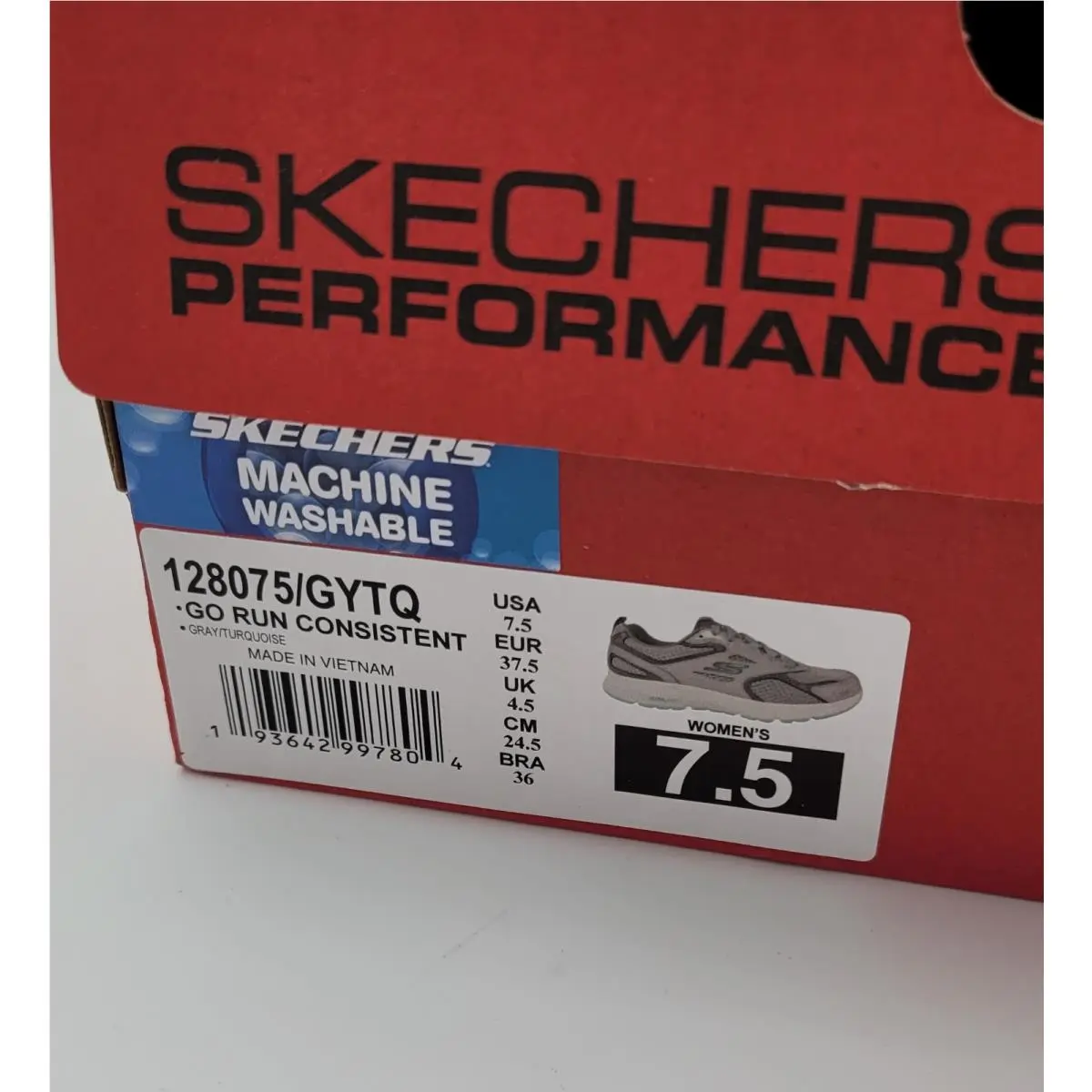 Skechers shoes - Skechers Go Run Consistent - Run Consistent - 128075 - Gray 4
