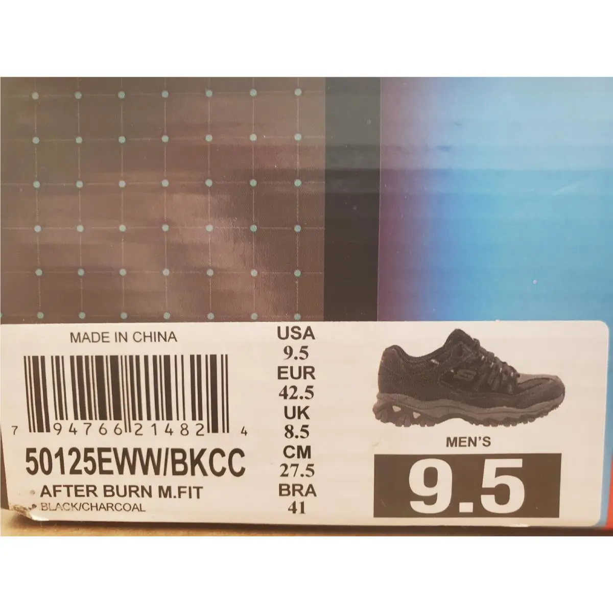 Skechers shoes - SKECHERS After Burn - After Burn - 50125 - Blue 5