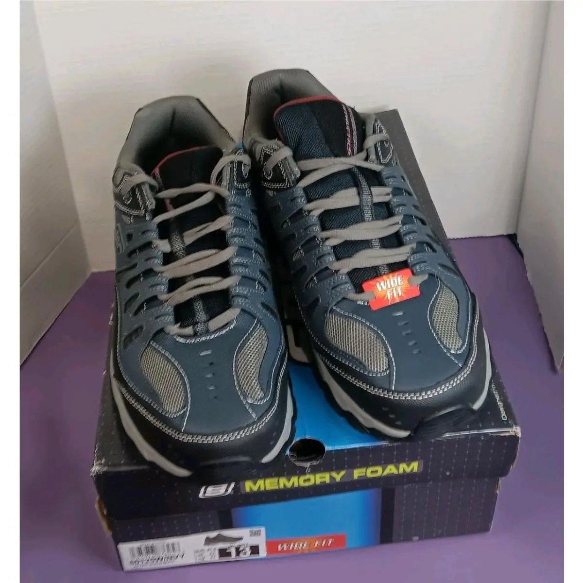 Skechers shoes - SKECHERS After Burn - After Burn - 50125 - Blue 1