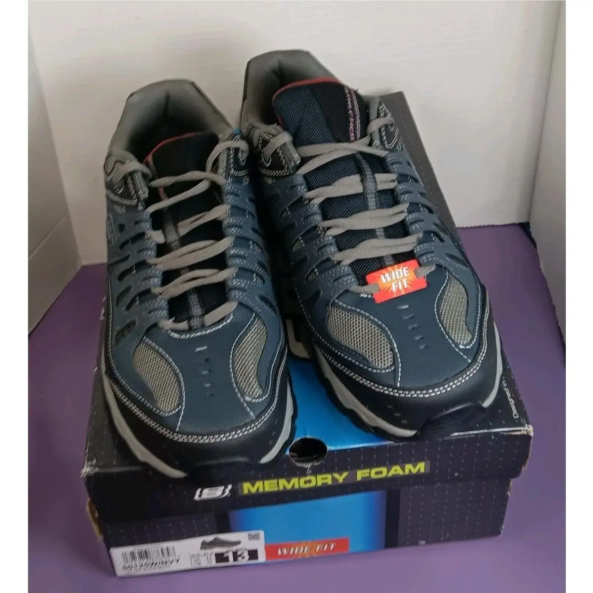 Skechers shoes - SKECHERS After Burn - After Burn - 50125 - Blue 2