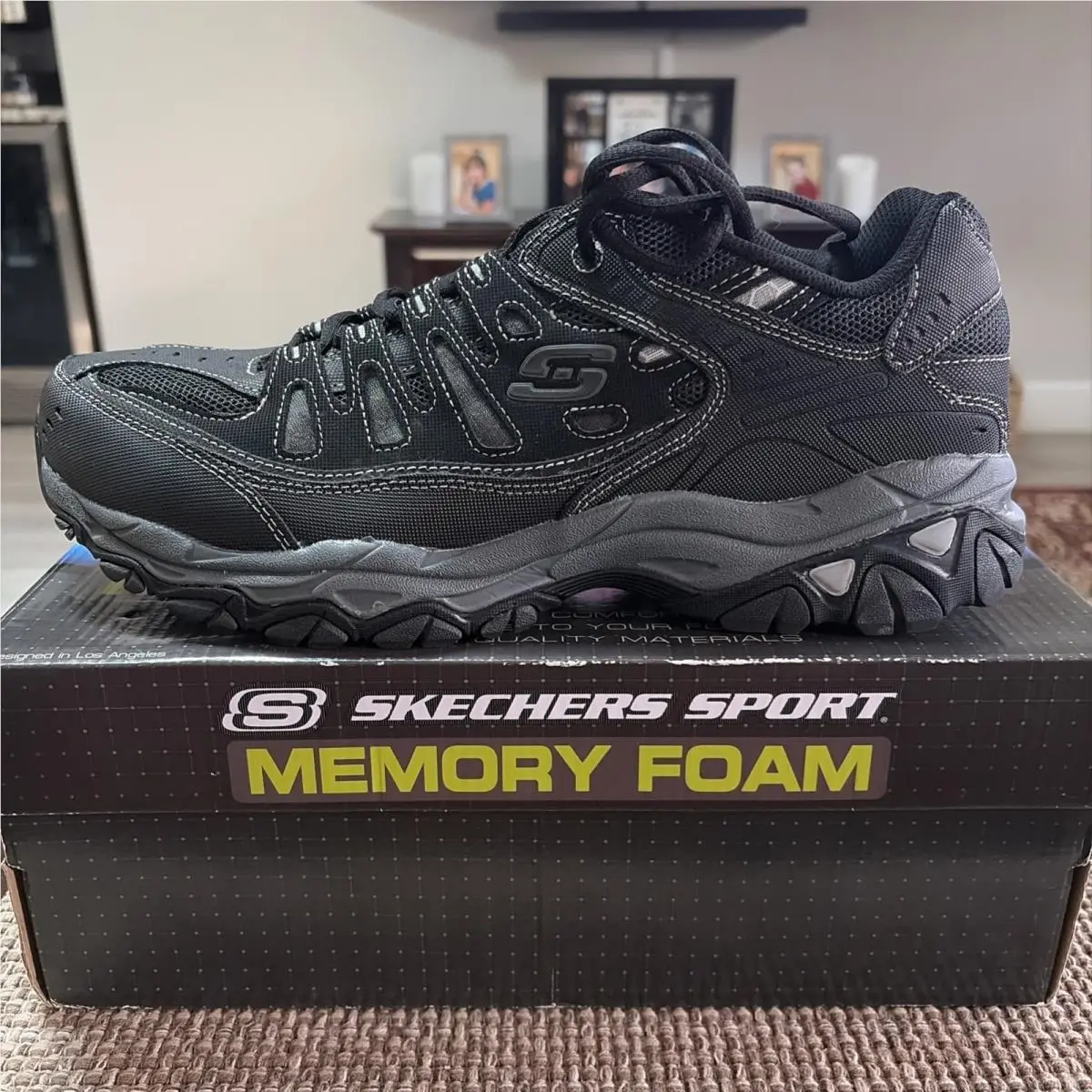 Skechers shoes - SKECHERS After Burn - After Burn - 50125 - Black 5