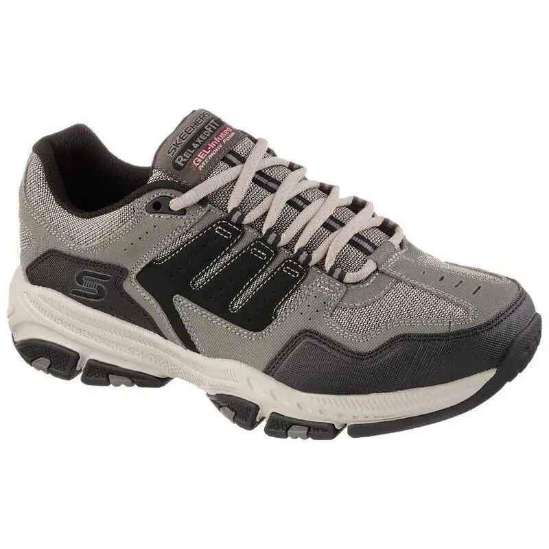 Skechers Men`s Cross Court TR Sneakers Olive / Black US Size 13