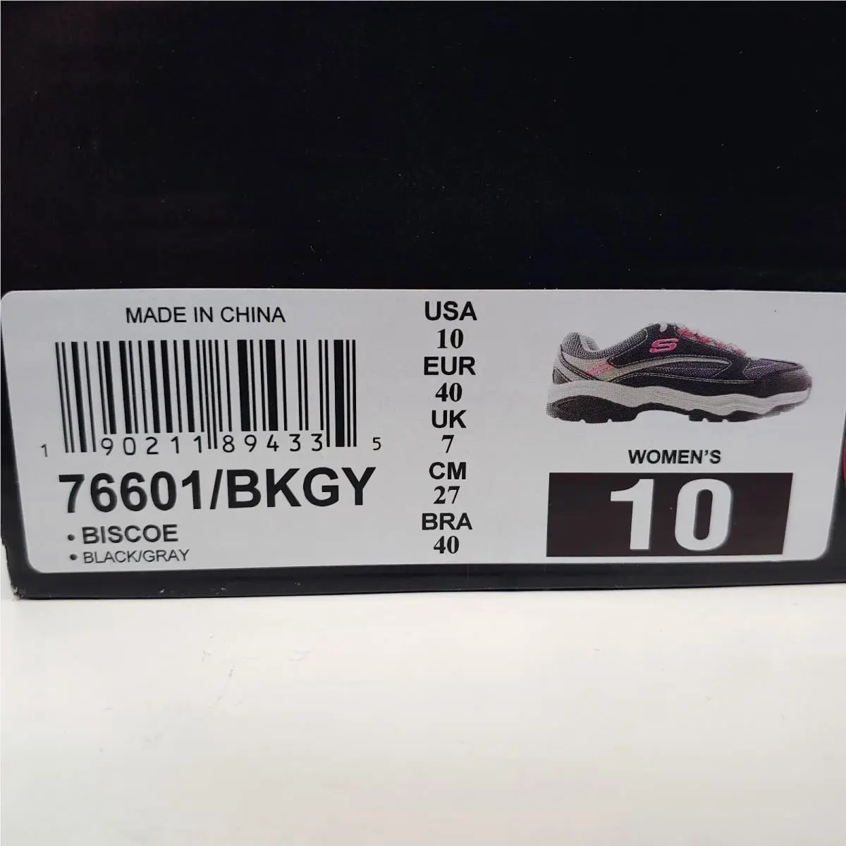 Skechers shoes - Biscoe - Biscoe - 76601 - Black (UPC: 190211894335) 10