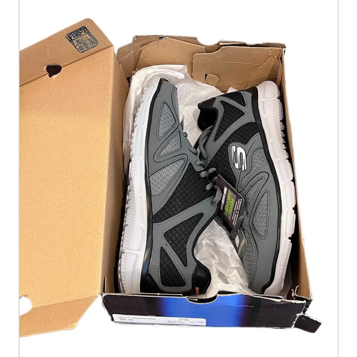 Skechers shoes - 58350 - 58350/CCOR - Gray (UPC: 190872055632) 7