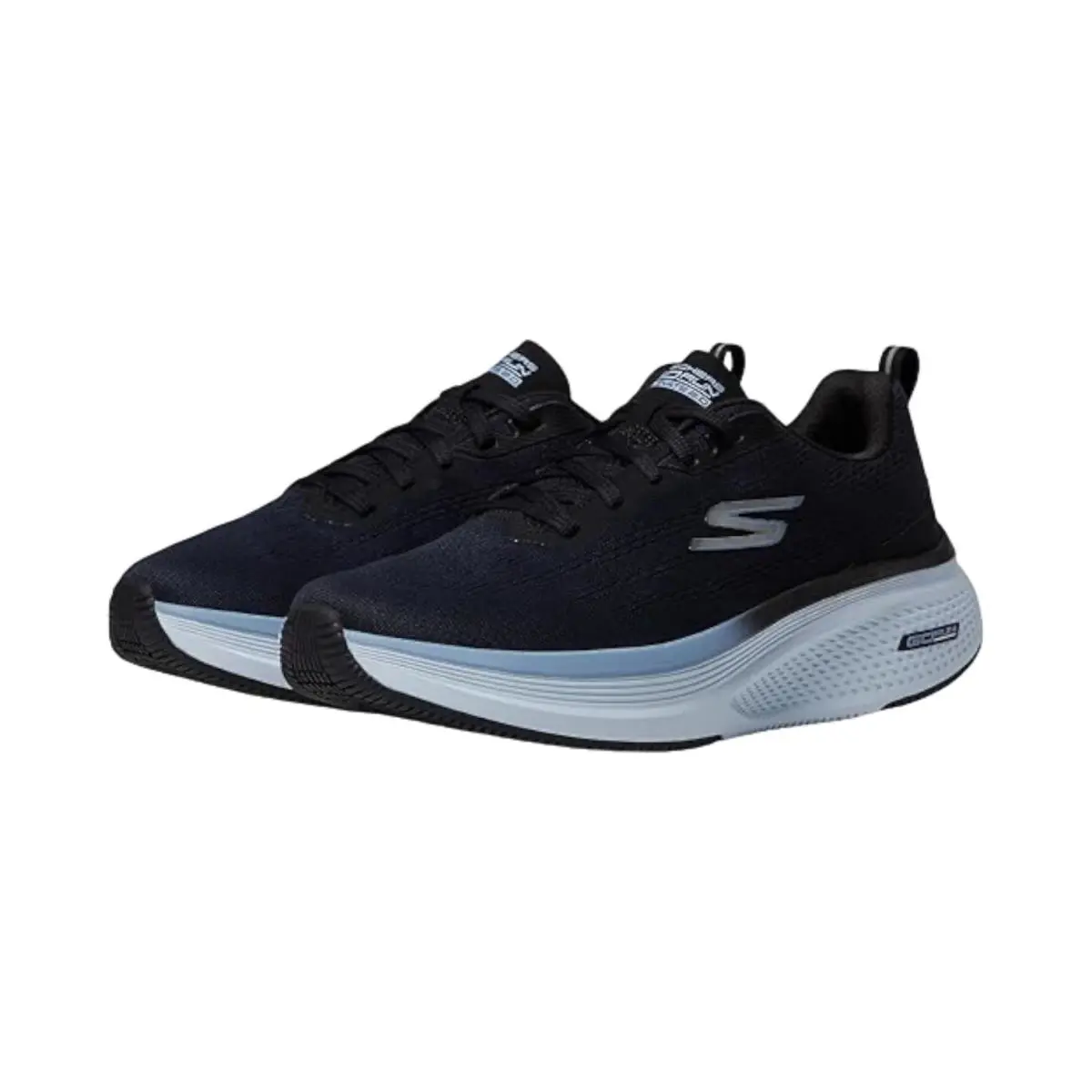 Womens Skechers Go Run Elevate 2.0 - Black/grey Size 7.5 US 129000-BKBL - Black/Grey