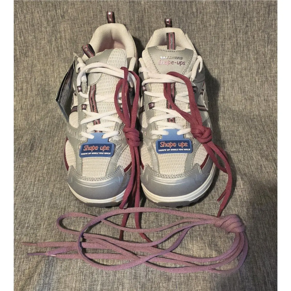 Skechers shoes - Skechers Shape Ups 11814 - Shape Ups - 11814 - Silver 1