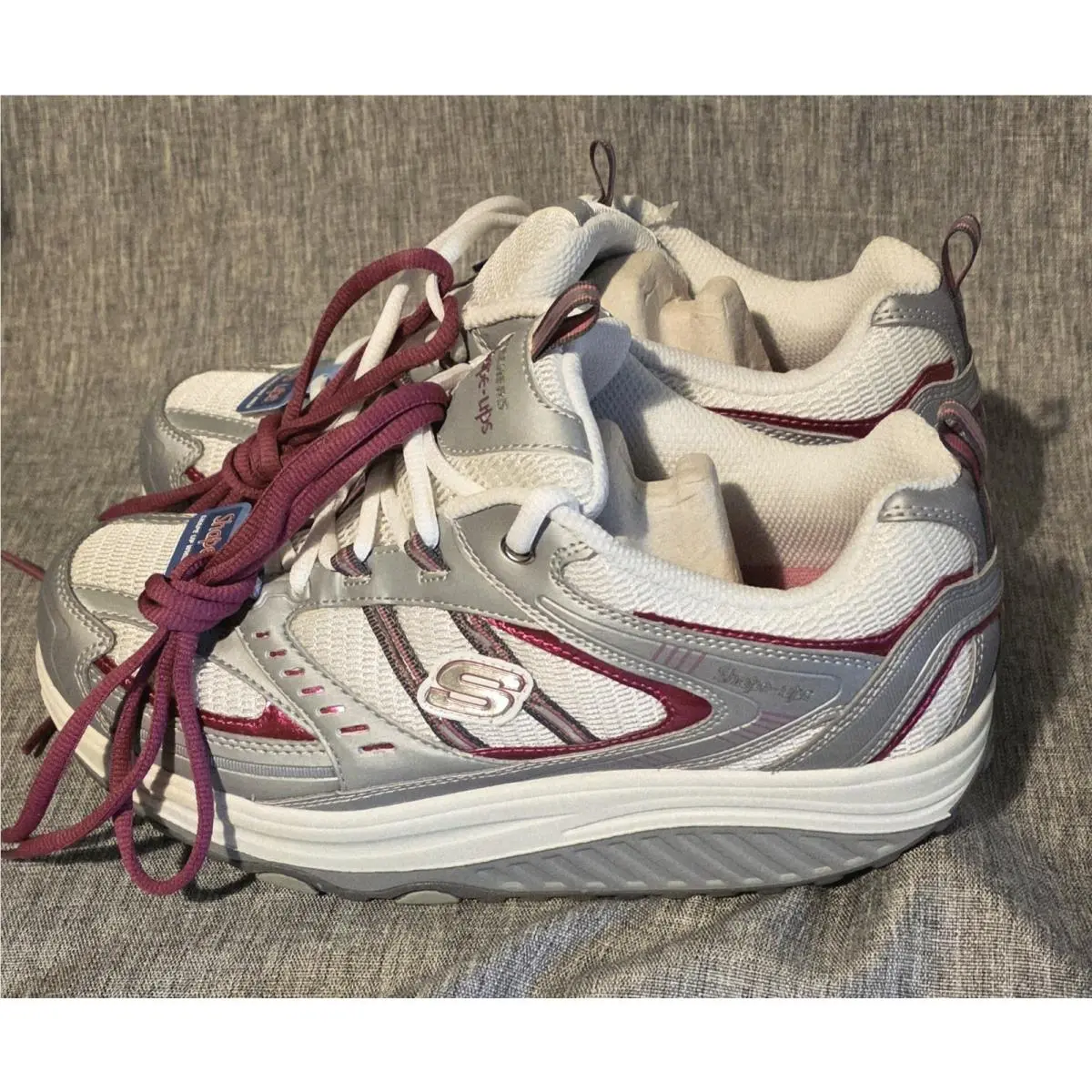 Skechers shoes - Skechers Shape Ups 11814 - Shape Ups - 11814 - Silver 4