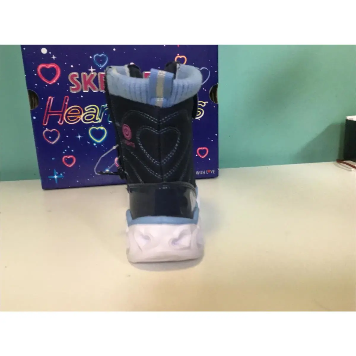 Skechers shoes - Skechers Heart Lights 20287 - Heart Lights - Blue 6