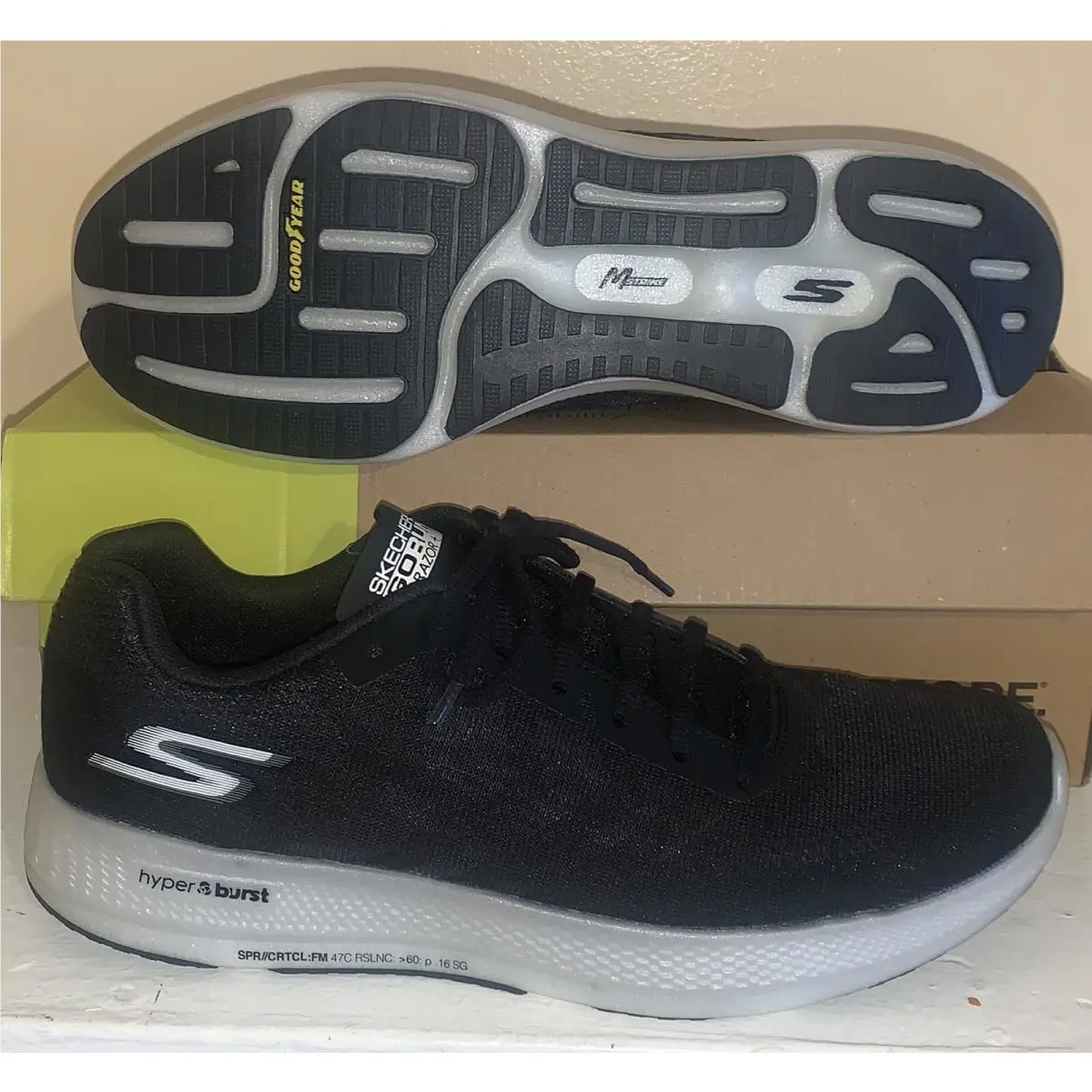 Skechers shoes - Skechers Go Run Razor - Run Razor - 220211 - Black (UPC: 194880876807) 7