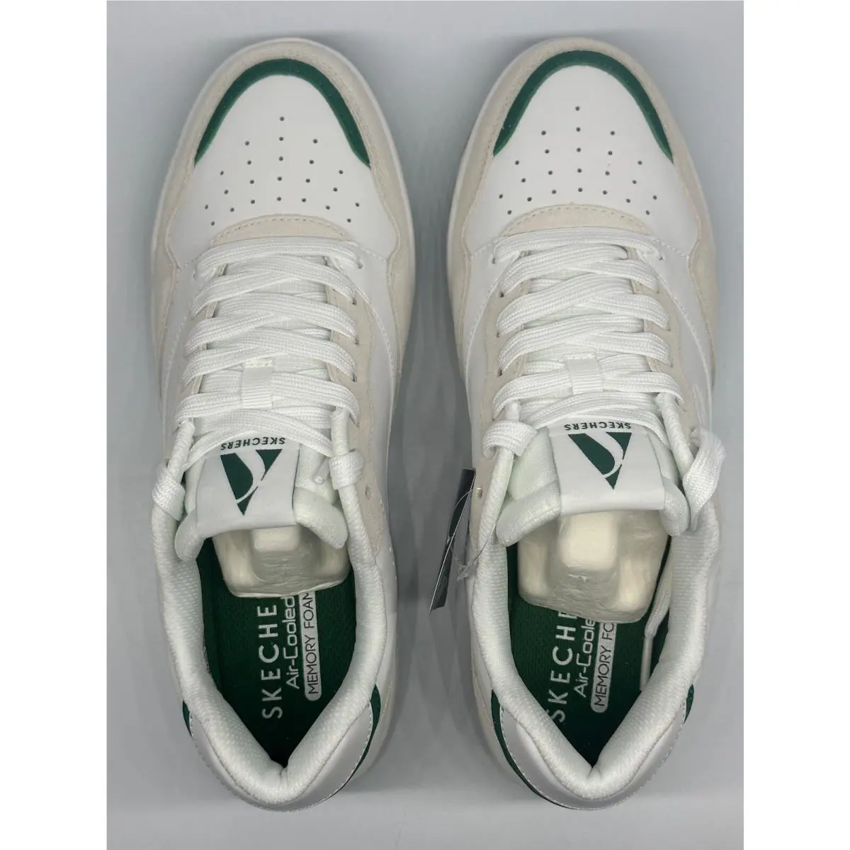 Skechers shoes - 183241 - 46518 - White / Green (UPC: 196989547329) 1