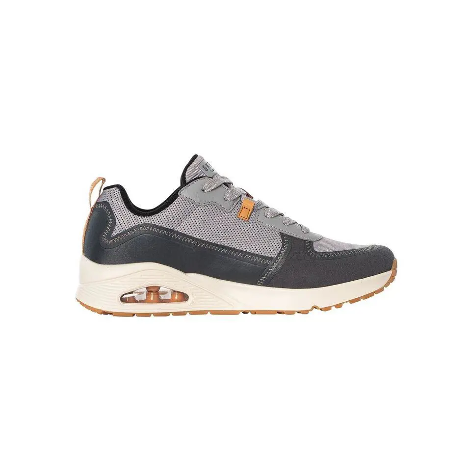 Skechers shoes - GRAY / BLACK / BROWN 0
