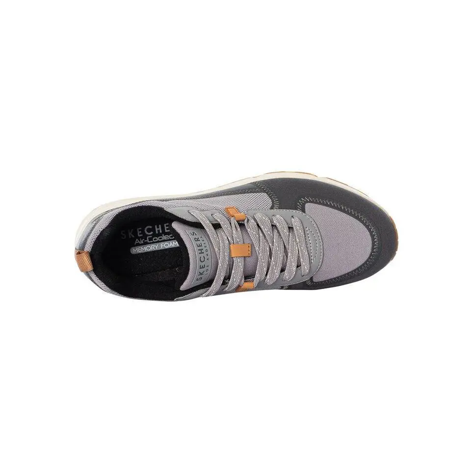 Skechers shoes - GRAY / BLACK / BROWN 3