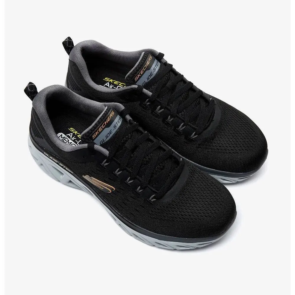 Skechers shoes - BLACK/GOLD 2