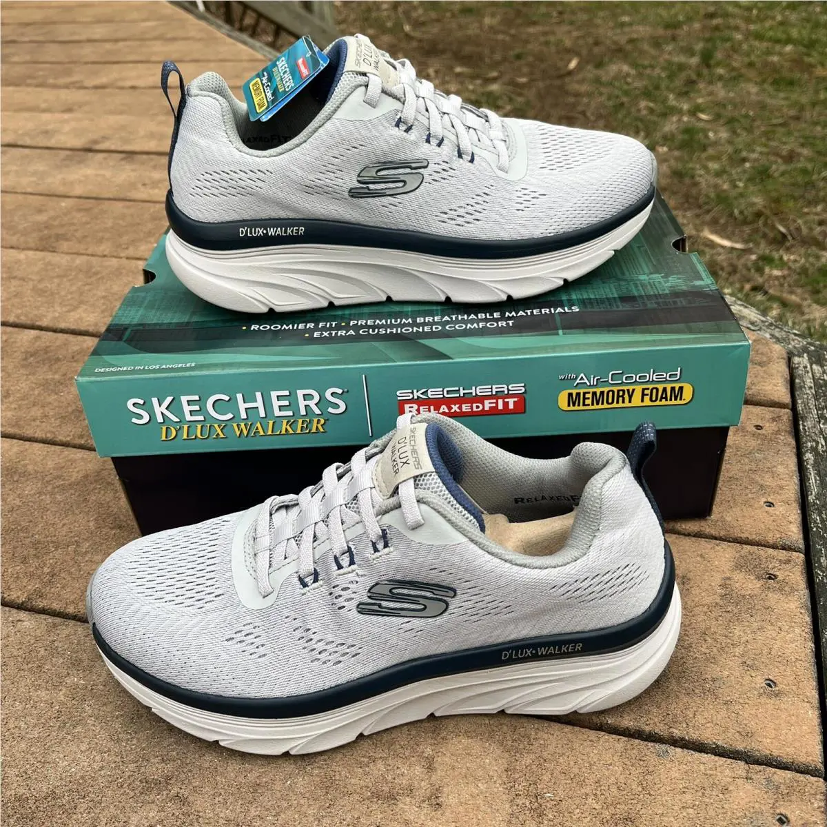 Skechers shoes - D`Lux Walker Commuter - Walker Commuter - 232261 - Gray (UPC: 194880997335) 0