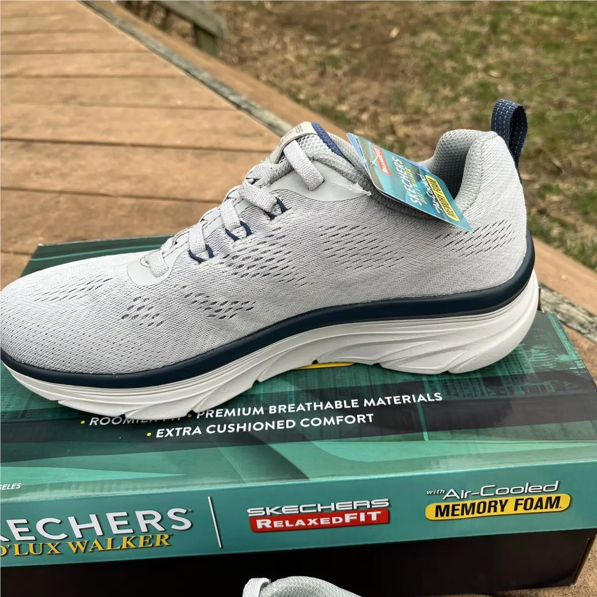 Skechers shoes - D`Lux Walker Commuter - Walker Commuter - 232261 - Gray (UPC: 194880997335) 1
